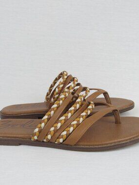 Zodiac Sandals Women's Size 10 Women's Cary Braided Strappy Thong